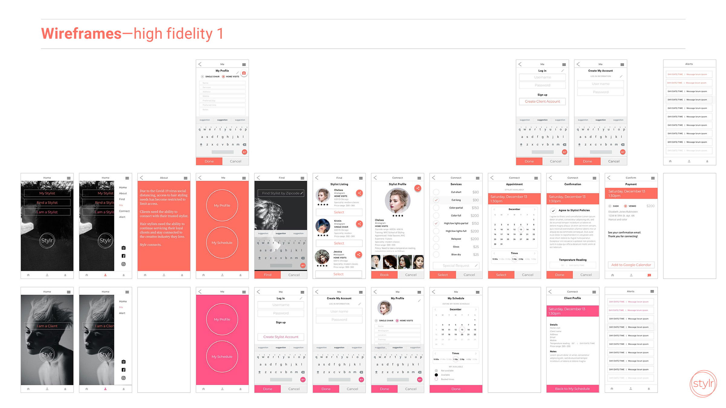 Stylr prototype presentation