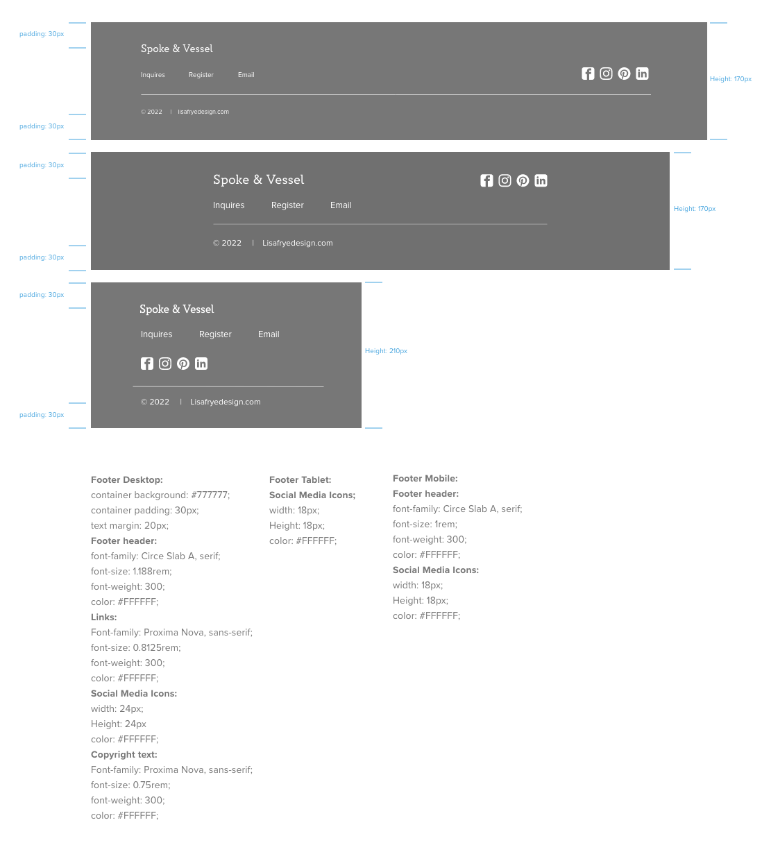 desktop navigation